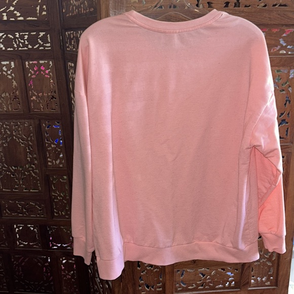 Drop Sleeve Comfy Graphic Sweatshirt - Picture 2 of 3